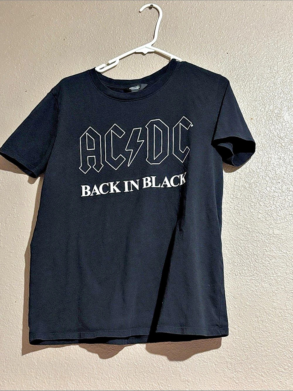 AC/DC Back in Black graphic tee Graphic Tee in Black Like New